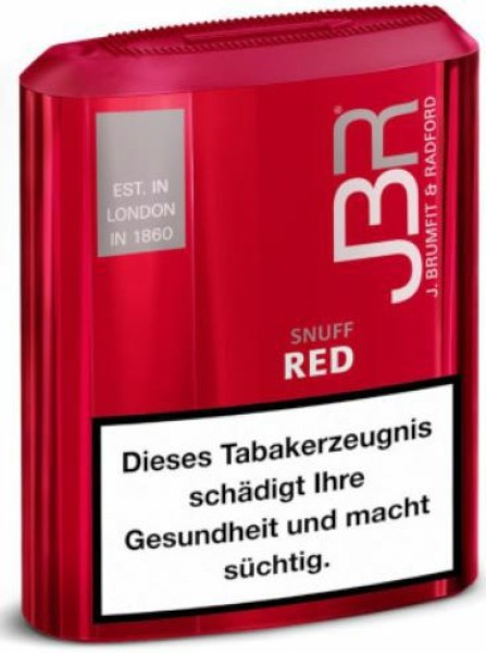 JBR Snuff Red (Menthol, Kirsche) 10 g Schnupftabak